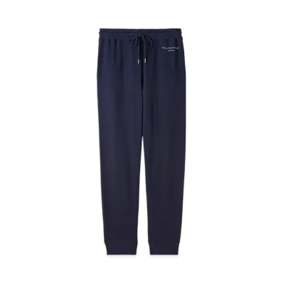 GELATO PIQUE Homme Cotton Fleece Long Pants "Navy"