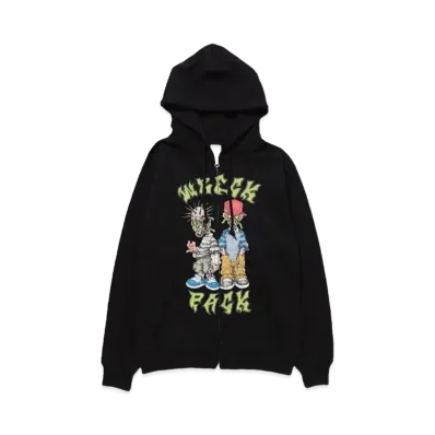 BEAMS FUTURE ARCHIVE x WRECK PACK Zip HD "Black"