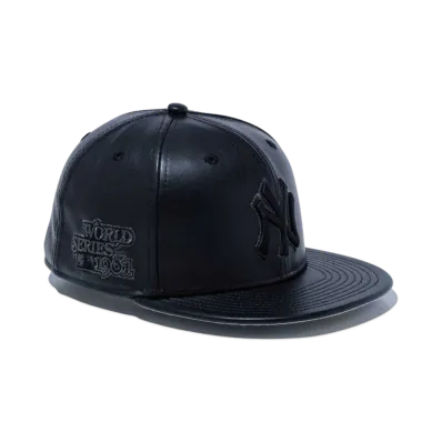 NEW ERA 59Fifty Apple Leather New York Yankees "Black"