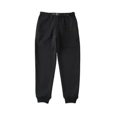GRAMICCI Bonding Knit Fleece Narrow Rib Pant "Black"