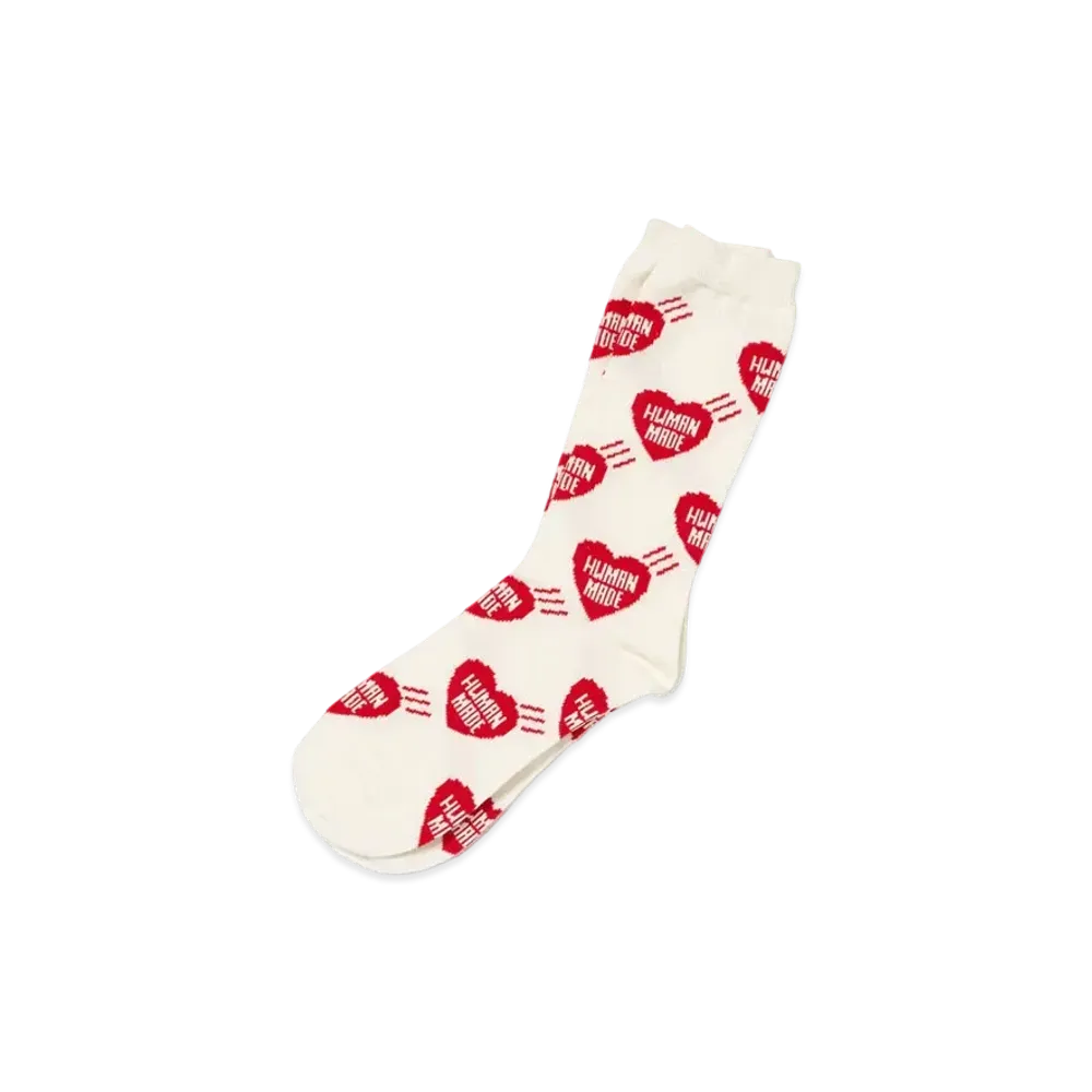 HUMAN MADE Heart Socks "Red"