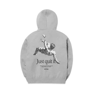 FR2 Just Quit It. Hoodie "Gray"