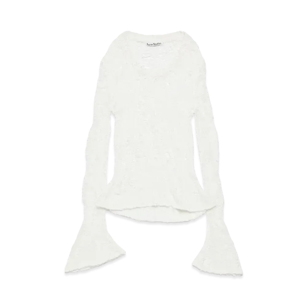Acne Studios Loose Knit Sweater "Off White"