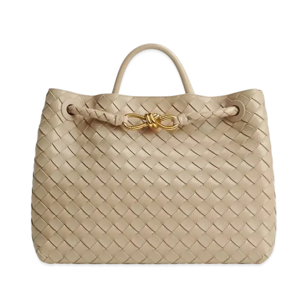 Bottega Veneta Andiamo "Ecru"