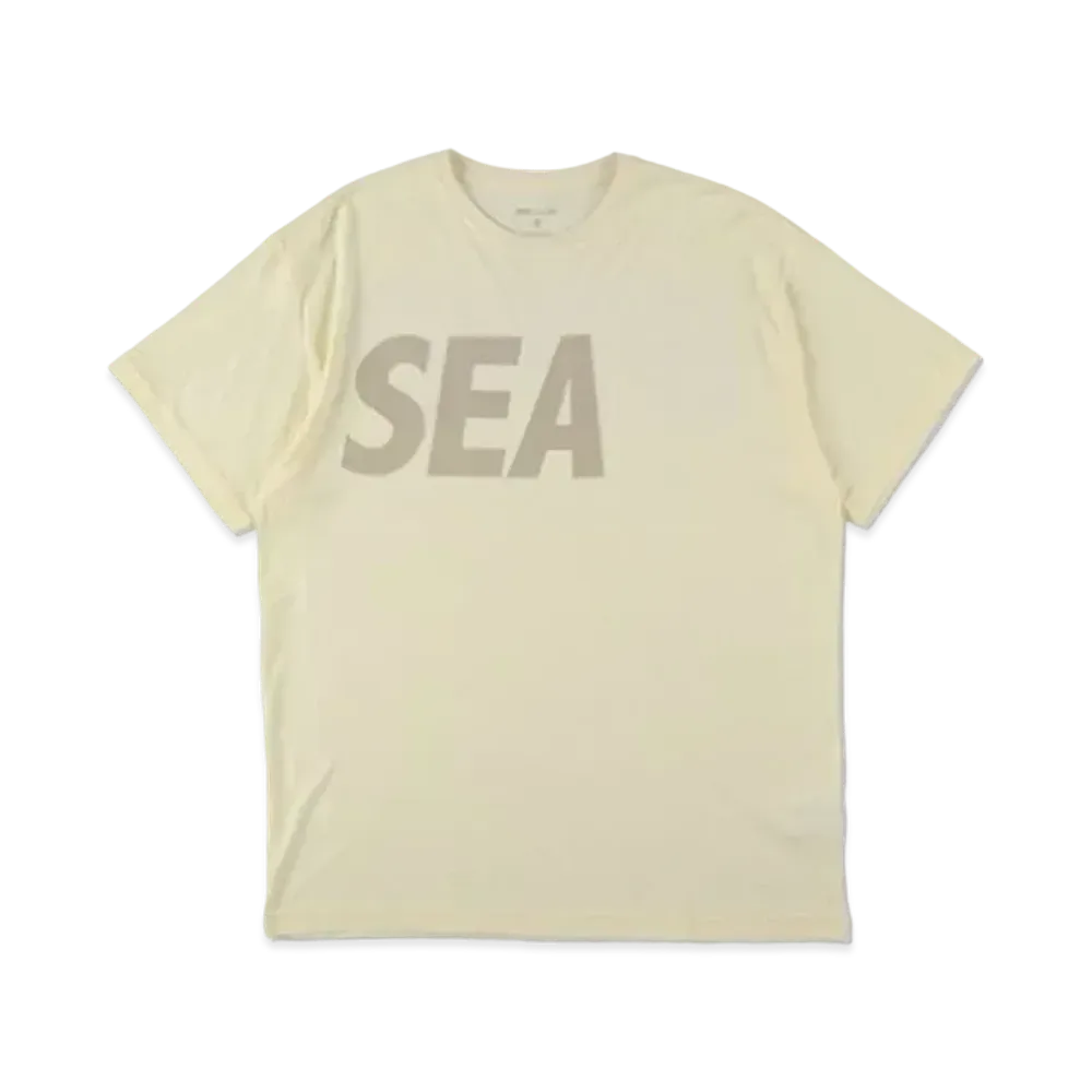 WIND AND SEA Hankyu Umeda Limited SEA Smooth Micro Modal Tee "Ecru"