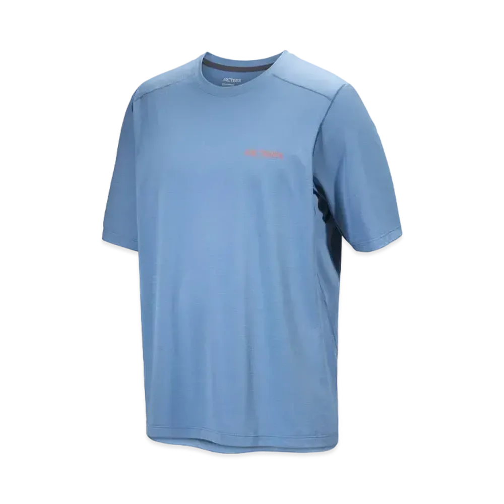 ARC'TERYX Cormac Arkbird Logo Short Sleeve Men's "Stone Wash Heather"