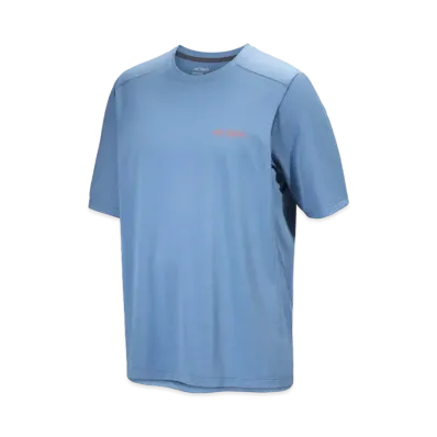 ARC'TERYX Cormac Arkbird Logo Short Sleeve Men's "Stone Wash Heather"