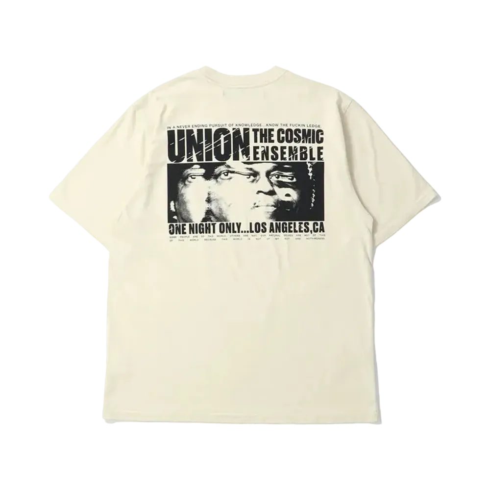 UNION Cosmic Ensemble Tee "Bone Pigment"