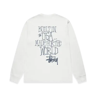 Stussy Built In USA Pigment Dyed LS Tee "Natural"
