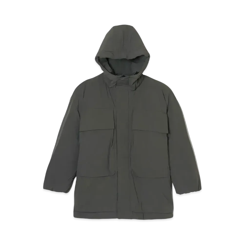 N.HOOLYWOOD Hooded Coat "Gray"