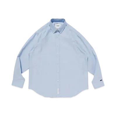 WTAPS Bd 01 / LS / Ctpl. Oxford. Coolmax. Rf "Blue"