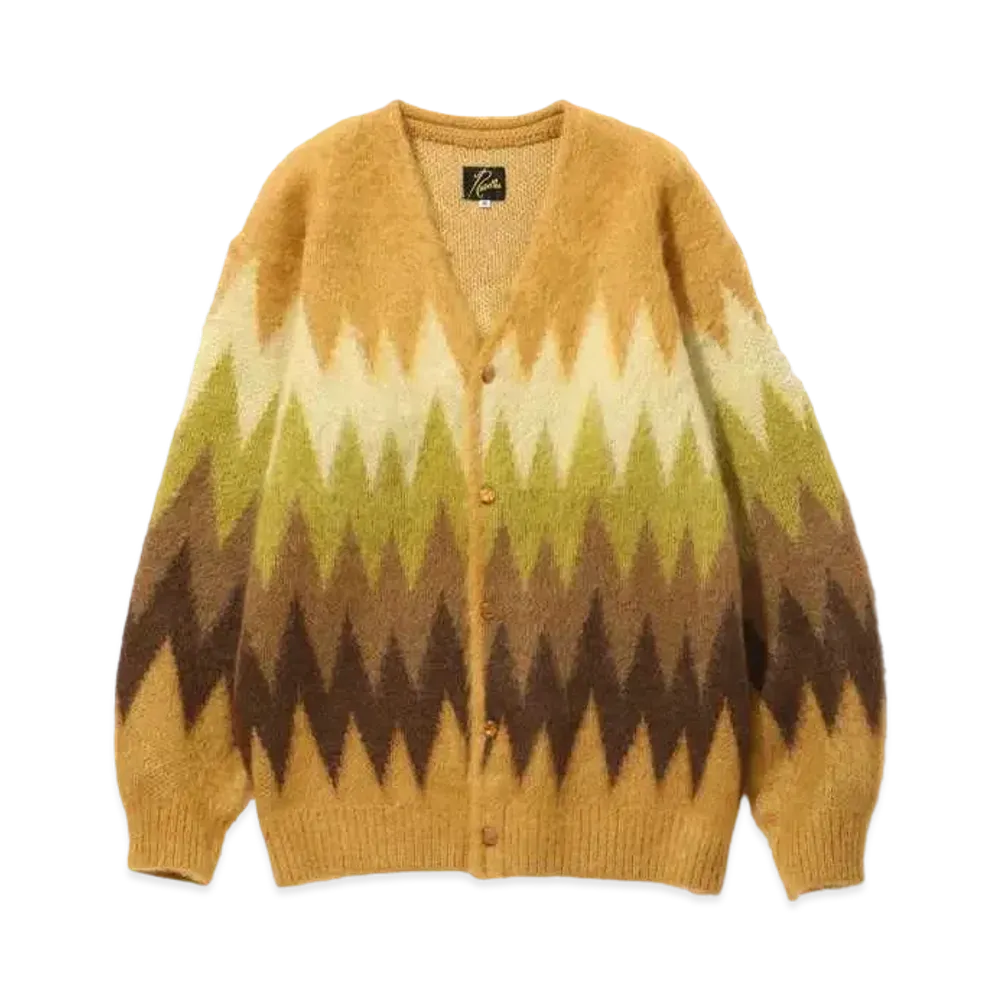 Needles Mohair Cardigan "Zigzag"
