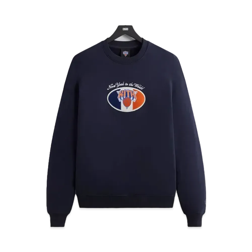 Kith x the New York Knicks NY Insignia Nelson Crewneck "Nocturnal"