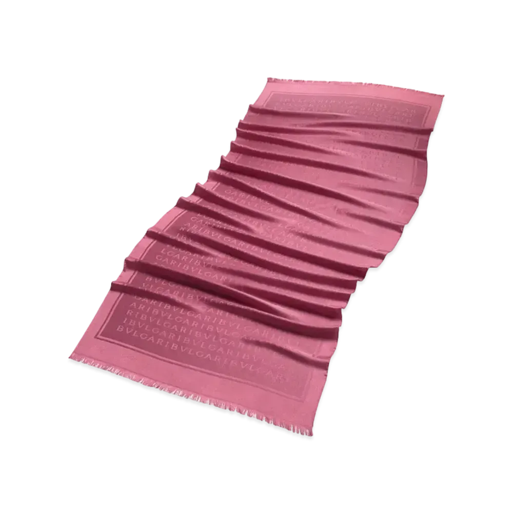 BVLGARI Logomania Stole "Pink"