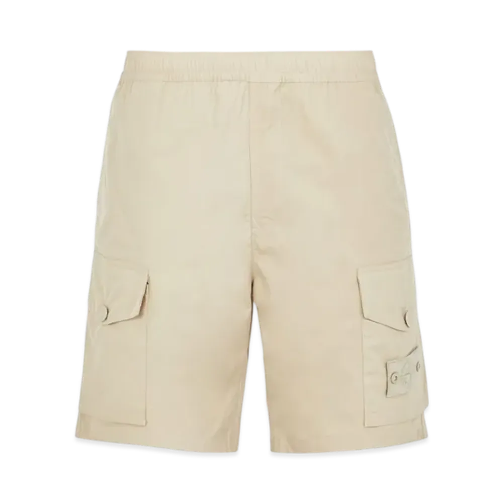 Stone Island L02F1 Ghost Piece O-Ventile Shorts - 23SS "Beige"