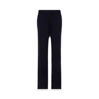 Maison Margiela Men's Decortique Cashmere Trousers "Navy"