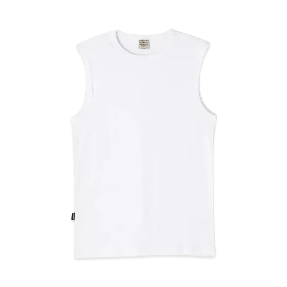 AVIREX Daily Wear Sleeveless Shirt "White"