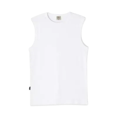 AVIREX Daily Wear Sleeveless Shirt "White"
