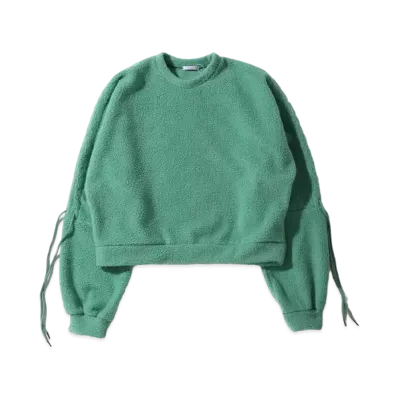 atmos pink Sodeshibori Boa Tops TX "Light Green"
