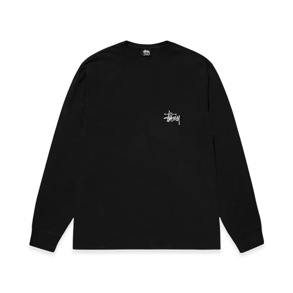 Stussy Basic stussy Tee Pigment Dyed "Black"