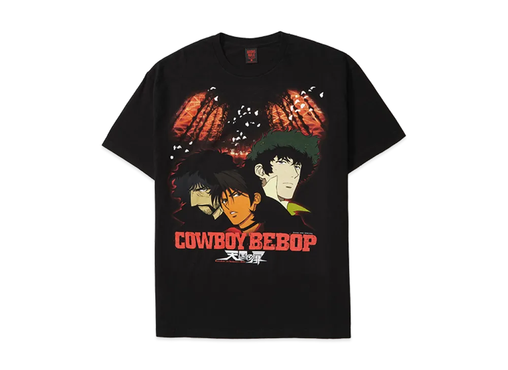 Geeks Rule x Cowboy Bebop 15 Silkscreen Printing T-Shirt "Black"