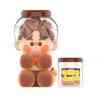 POP MART "Figurine" PINO JELLY Chocolate Cookie Big Size