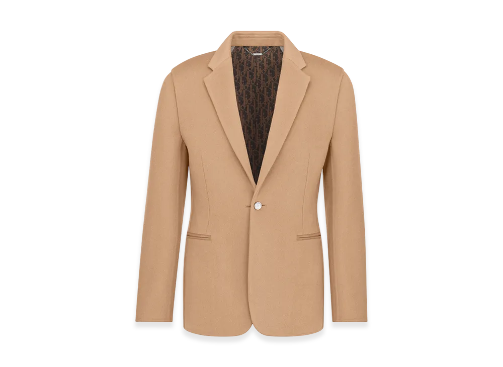 Dior Icons Double Sided Cashmere Wool Jacket "Beige"