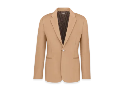 Dior Icons Double Sided Cashmere Wool Jacket "Beige"