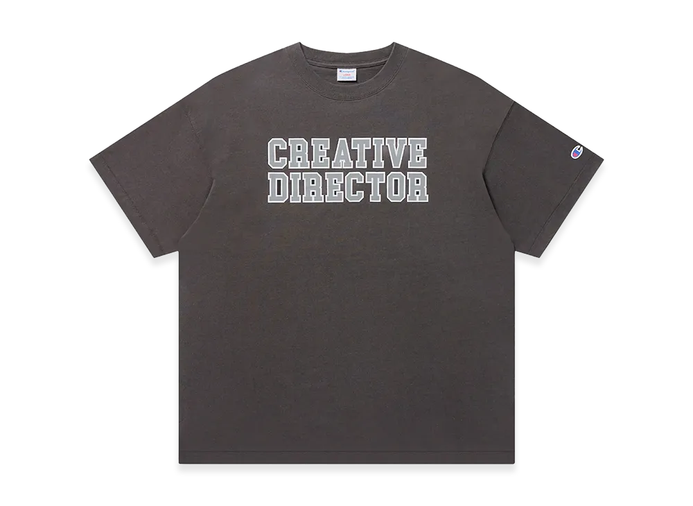 Mercedes Anchor inc. x Champion Exclusive Creative Director S/S Tee "Black"
