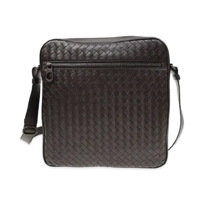 Bottega Veneta Lambskin Shoulder Bag "Brown"
