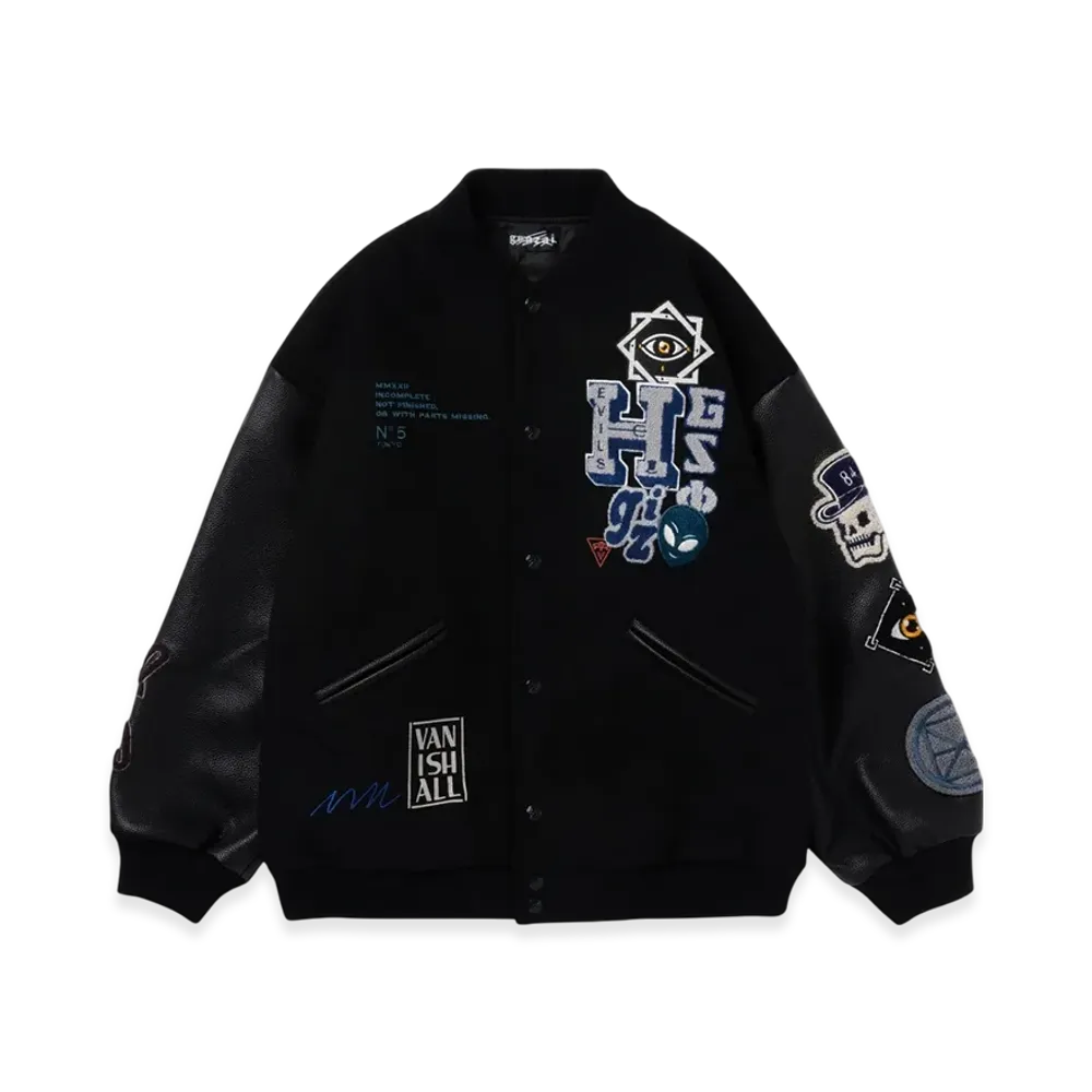 HYSTERIC GLAMOUR x Genzai Sagara Stadium Jumper "Black"