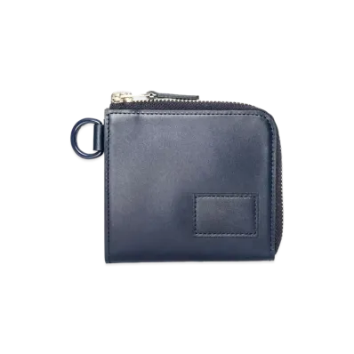 sacai x PORTER Leather Wallet "Navy"