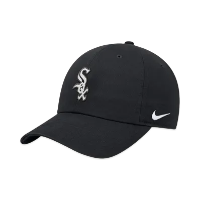 Nike Club Unstructured Organic Cotton Cap Chicago White Sox "Black"