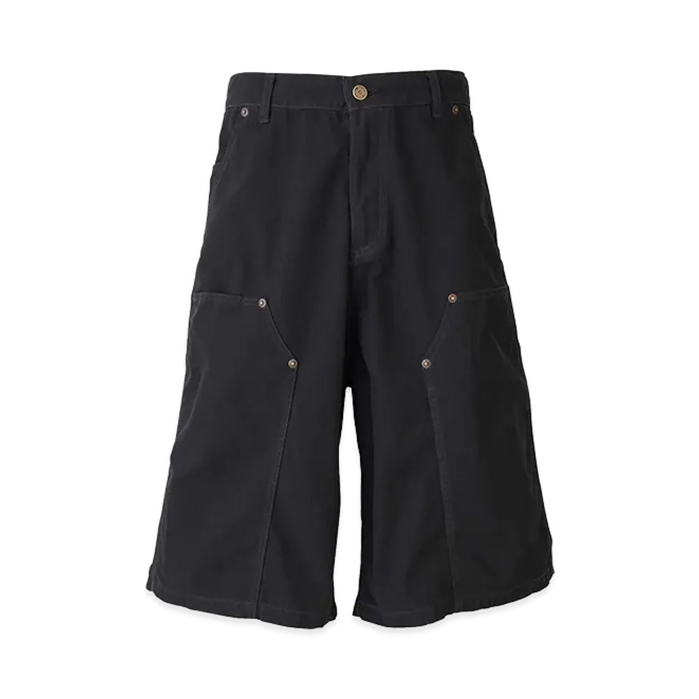HYSTERIC GLAMOUR Hysteric Star Double Knee Shorts "Black"