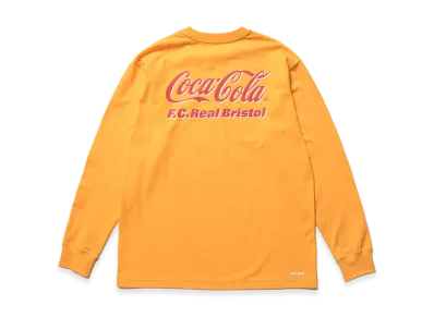 F.C.Real Bristol x Coca-Cola Authentic L/S Tee "Orange"