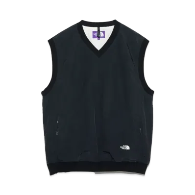 The North Face PURPLE LABEL Nylon Tussah Field Vest "Black"