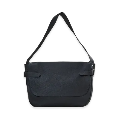 NICENESS L.Hefner Pinnacle Leather Postman Bag "Black"