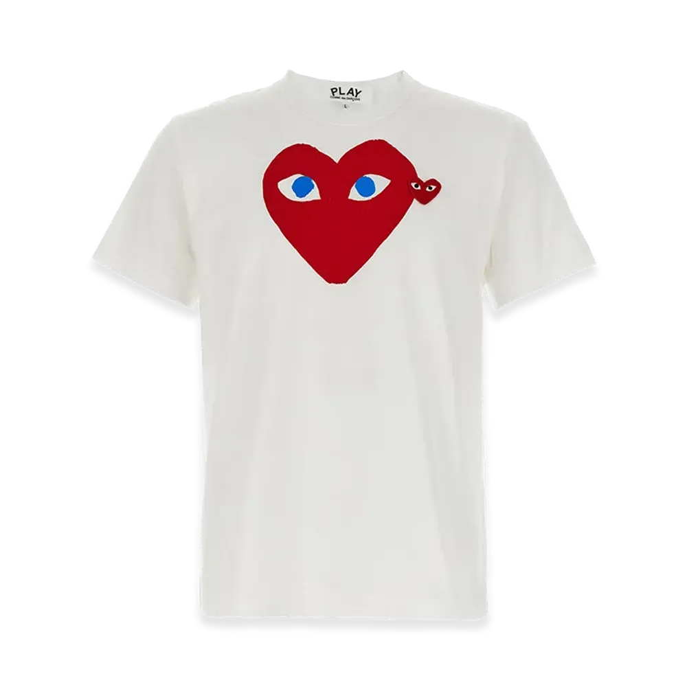 PLAY COMME des GARCONS Women's T-Shirts "White"