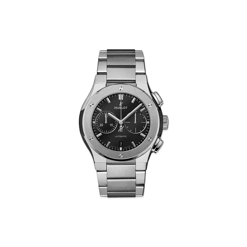 HUBLOT Classic Fusion Chronograph Titanium Bracelet 42mm