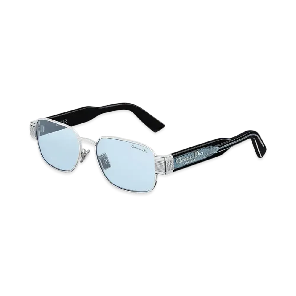 Dior Christian Dior Label S2U Rectangular Sunglasses "Blue"