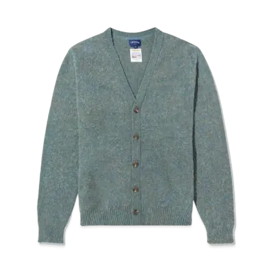 Noah Shetland Sweater Cardigan "Jade"