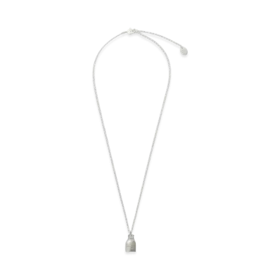 HYKE x END CUSTOM JEWELLERS Women's Good Luck Bell Necklace "Silver"