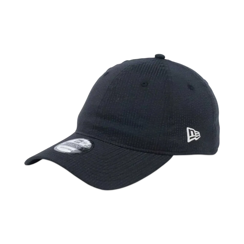 NEW ERA 9Twenty Long Visor Seersucker "Black"