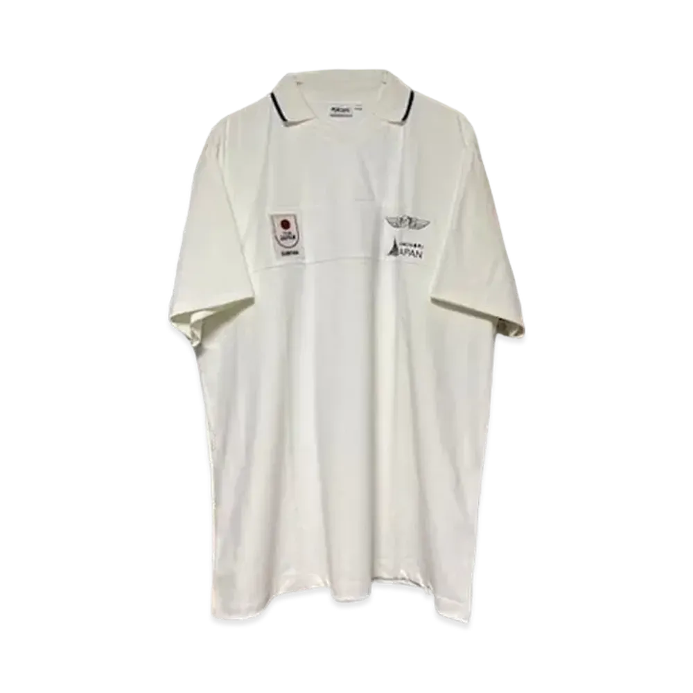 SSZ x RASH wetsuits x NAMINORI JAPAN Tech Polo "White"