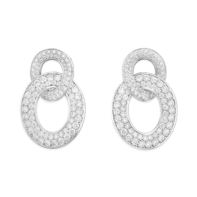Van Cleef & Arpels Olympia earrings "18K White gold/Diamond"