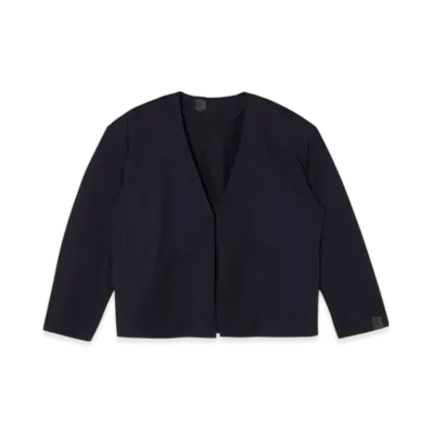 N.HOOLYWOOD Collarless Blouson "Navy"