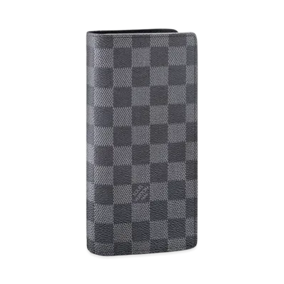 Louis Vuitton Brazza Wallet Damier Graphite