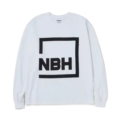 NEIGHBORHOOD NH . Tee LS-8 "White"