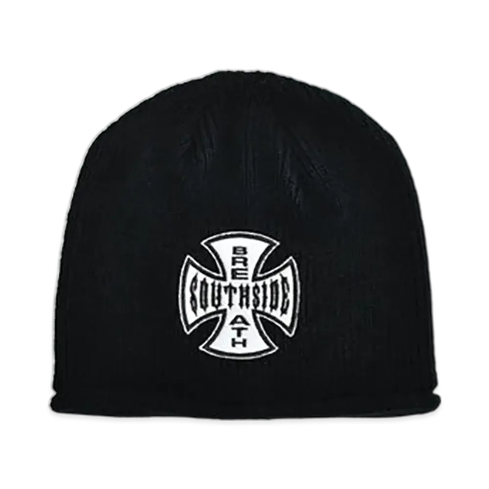 BREATH Southside Cross Damage Beanie "Black"