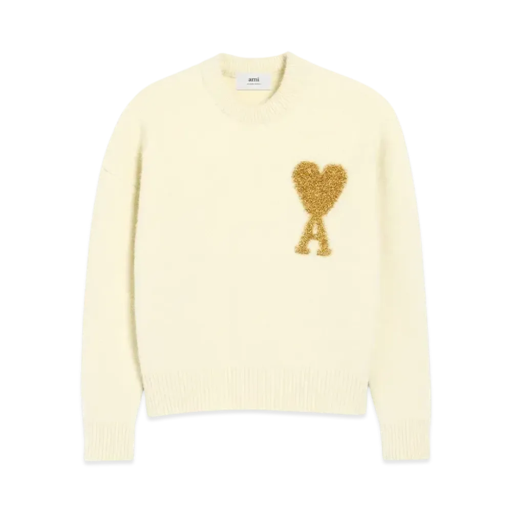 AMI PARIS Sweater "Off White"